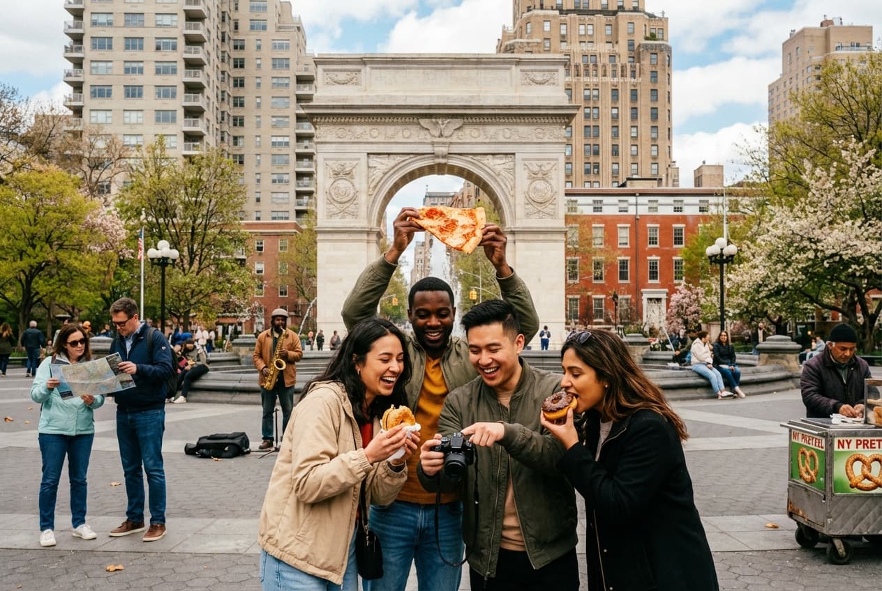 NYC One-Day Food-Lover Birthday Celebration (18th & 50th)