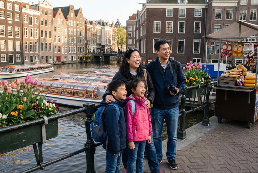 One-day family-friendly Amsterdam — hands-on science, canals & zoo