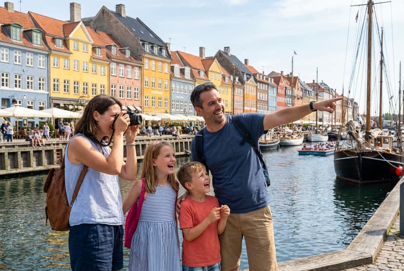 One-day Family-Friendly Copenhagen (Summer)