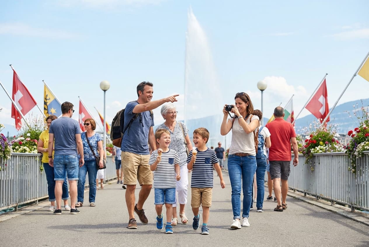 One-day family-friendly Geneva (December): viewpoints, cozy meals & lakeside sunset