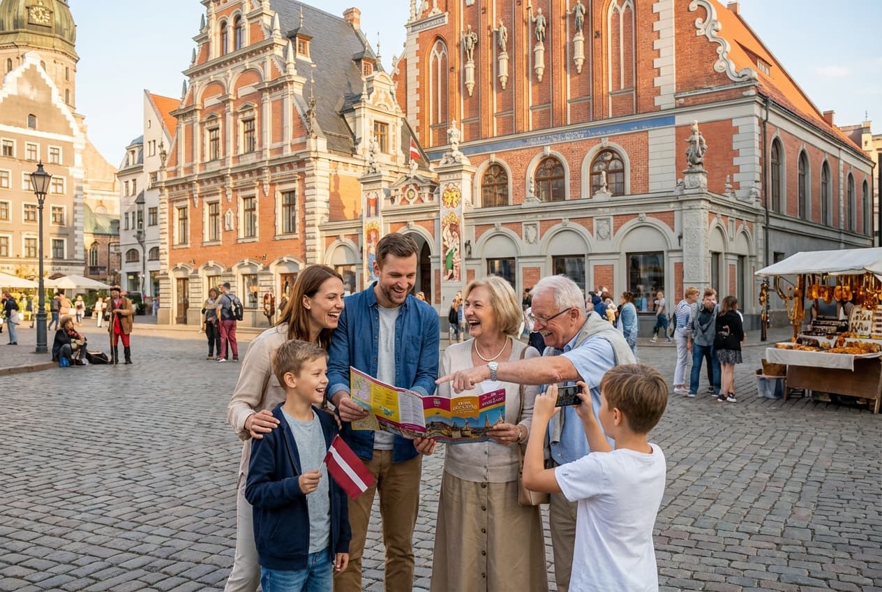 One-day family-friendly Riga (Summer): Old Town, Market & Mežaparks