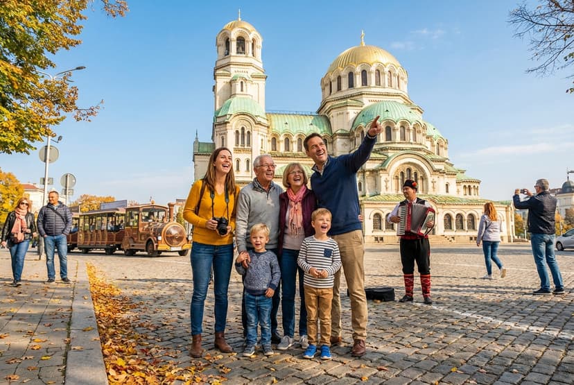 One-day family-friendly Sofia: parks, science and a mini railway (Spring)