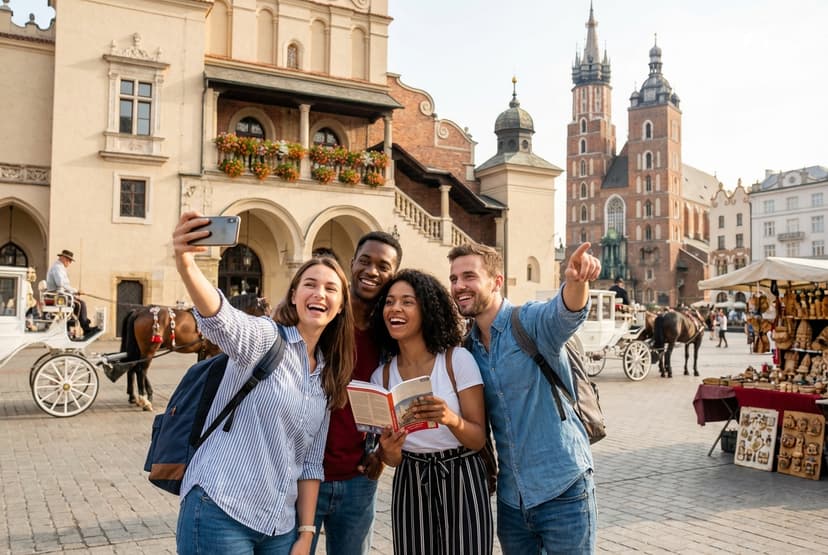 One-Day Friends' Blast in Kraków – Food, Fun & Nightlife