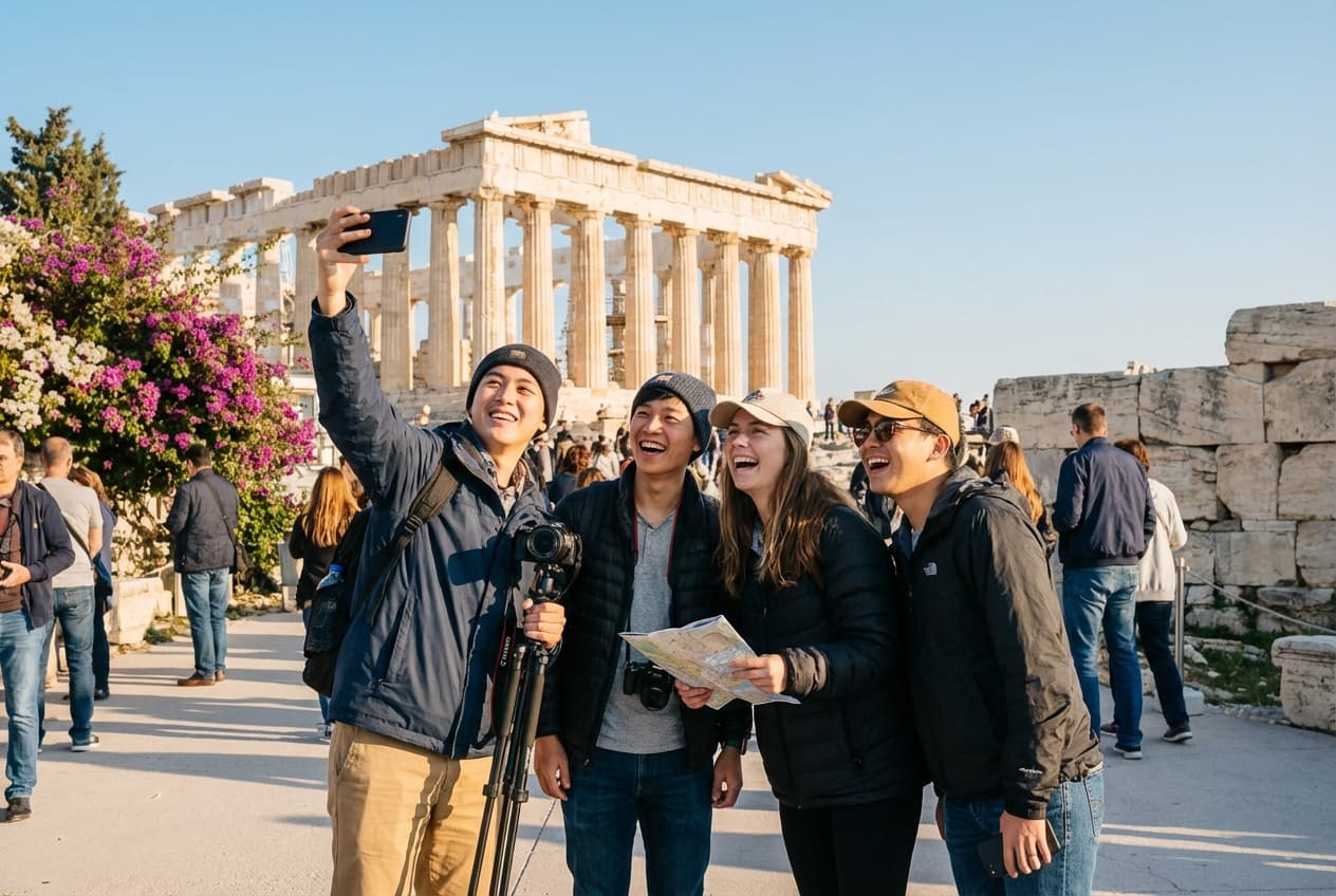 One-Day Friends' Fun in Athens