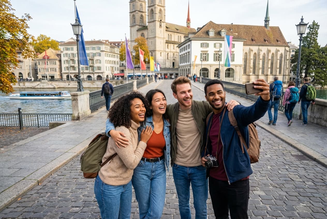 One-day Fun & Vibrant Zürich for Friends