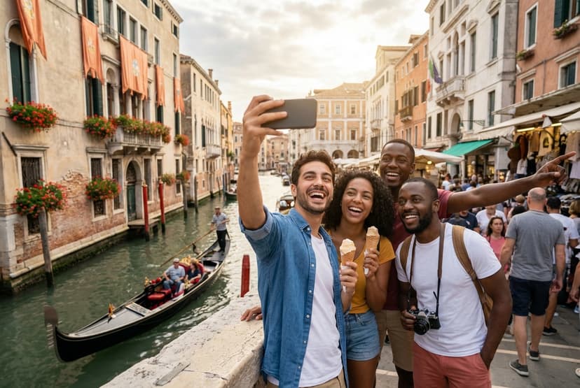 One-day Venice — Friends' Fun & Vibrant Sprint