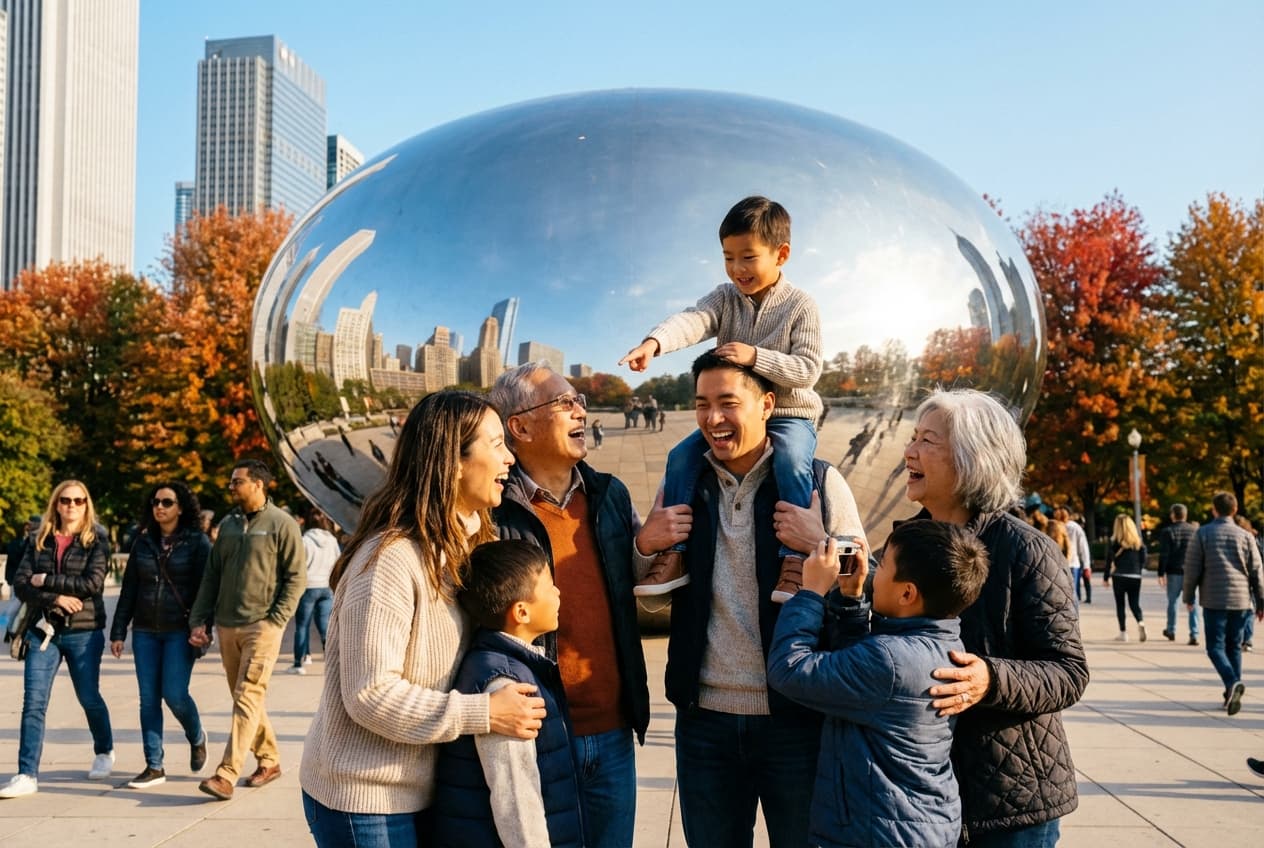 One Family Friendly Day in Chicago — Parks, Play & the Pier