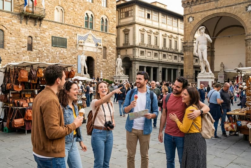 One Fun & Vibrant Day in Florence for Friends