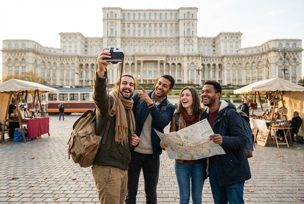 One Fun & Vibrant Day with Friends in Bucharest