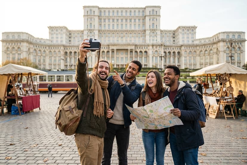 One Fun & Vibrant Day with Friends in Bucharest