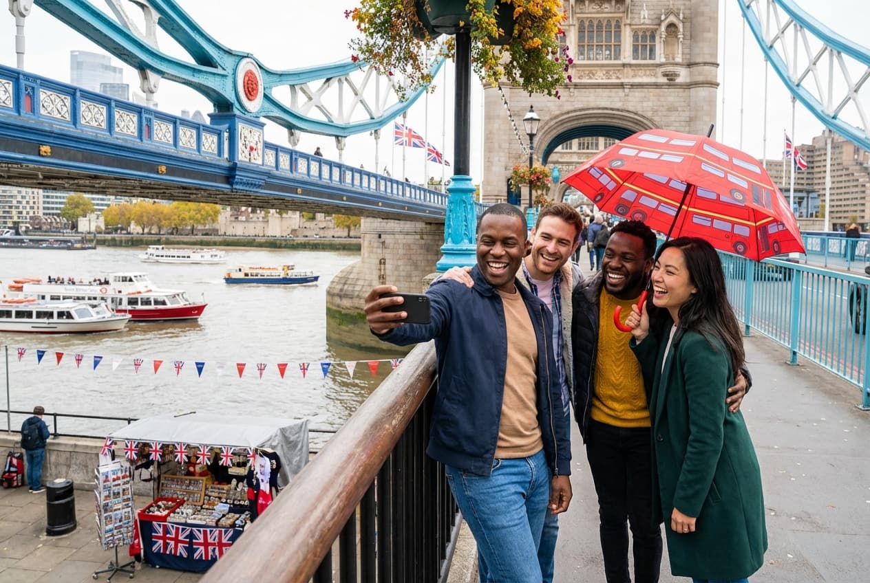 One High-Energy Day in London for Friends