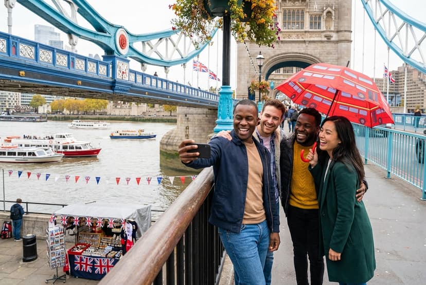 One High-Energy Day in London for Friends