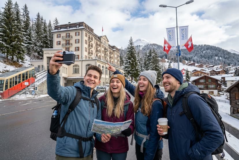 One High-Energy Summer Day in Davos for Friends