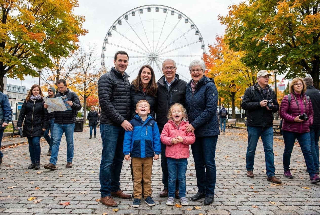 One relaxed, family-friendly day in Montréal (Summer)