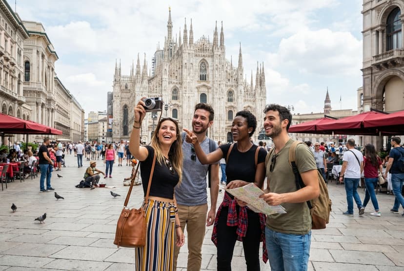One Vibrant Day in Milan — Friends' Edition