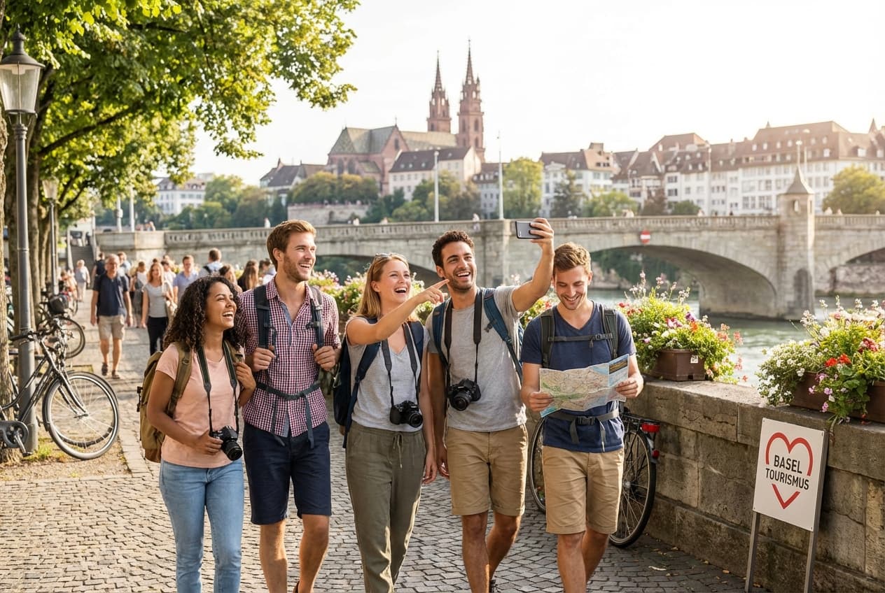 One Vibrant Summer Day in Basel — Friends' Fun Loop