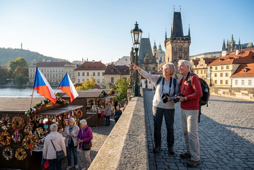 Relaxed 1-Day Prague for Seniors (Spring)