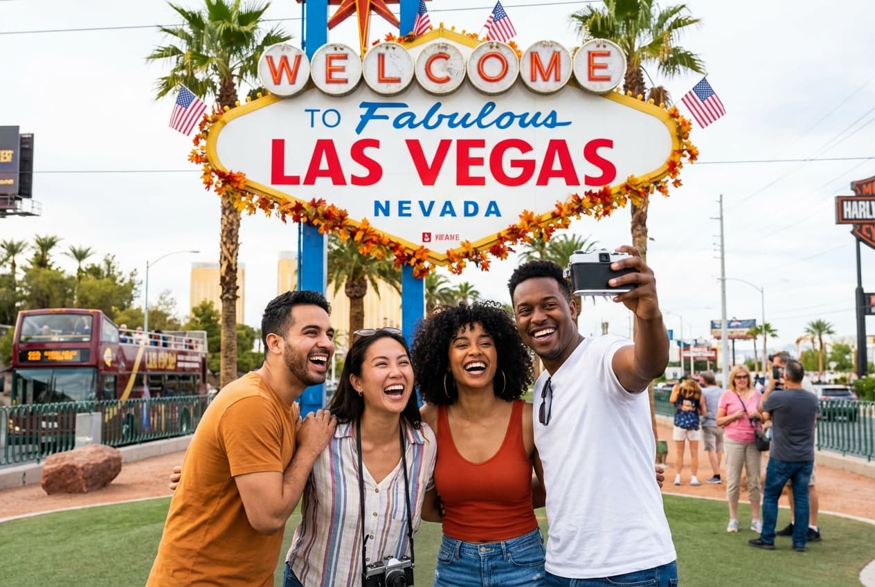 Relaxed Day + Cirque 'O' Night — Friends' One-Day Las Vegas Plan