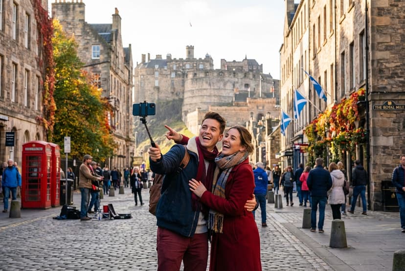 Romantic 1‑Day Escape in Edinburgh — Couples' Intimate Day