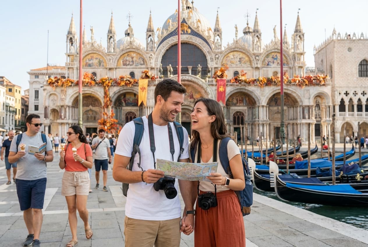 Romantic 1‑Day in Venice — Sunset Views, Cozy Cafés & Scenic Strolls