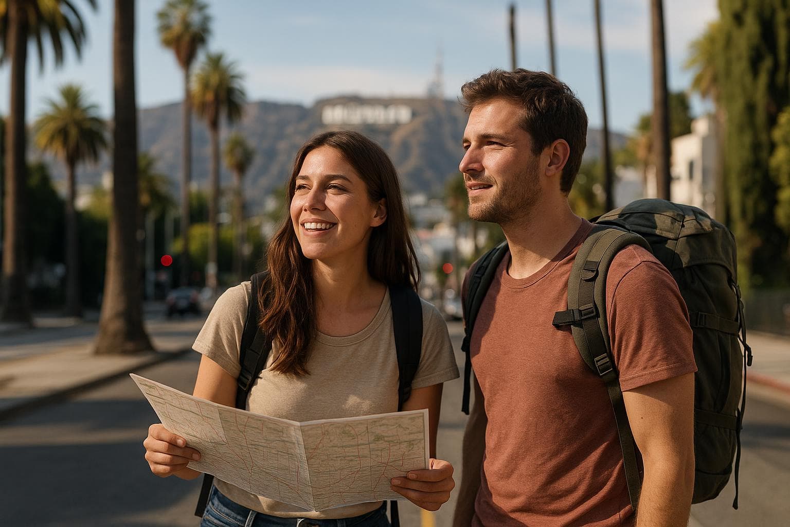 Romantic 1‑Day Los Angeles: Views, Culture & Coastal Evenings