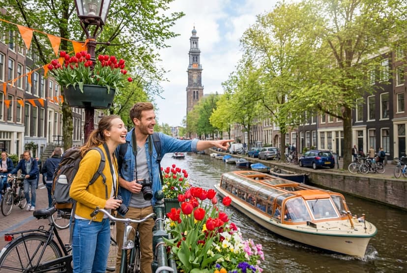 Romantic 2-Day Amsterdam Escape for Couples (Spring)
