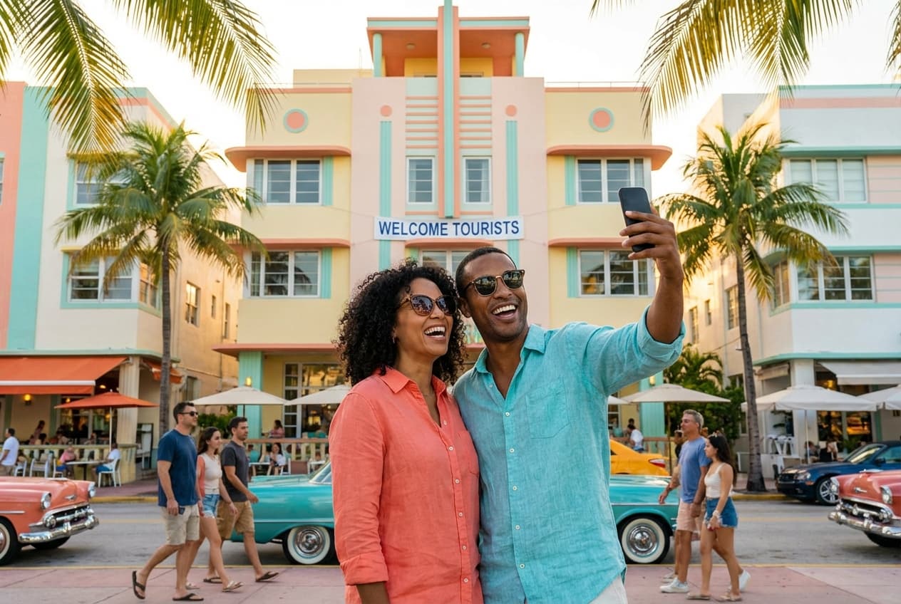 Romantic 2-Day Miami Escape — Beaches, Gardens & Rooftop Sunsets