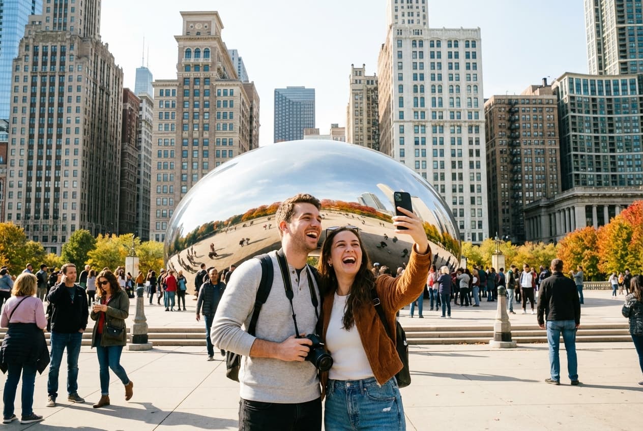 Romantic 2‑Day Couples Getaway in Chicago — Autumn