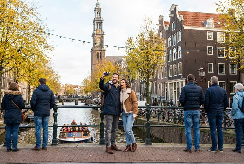 Romantic 3-Day Amsterdam: Canals, Quiet Courtyards & Sunset Rooftops