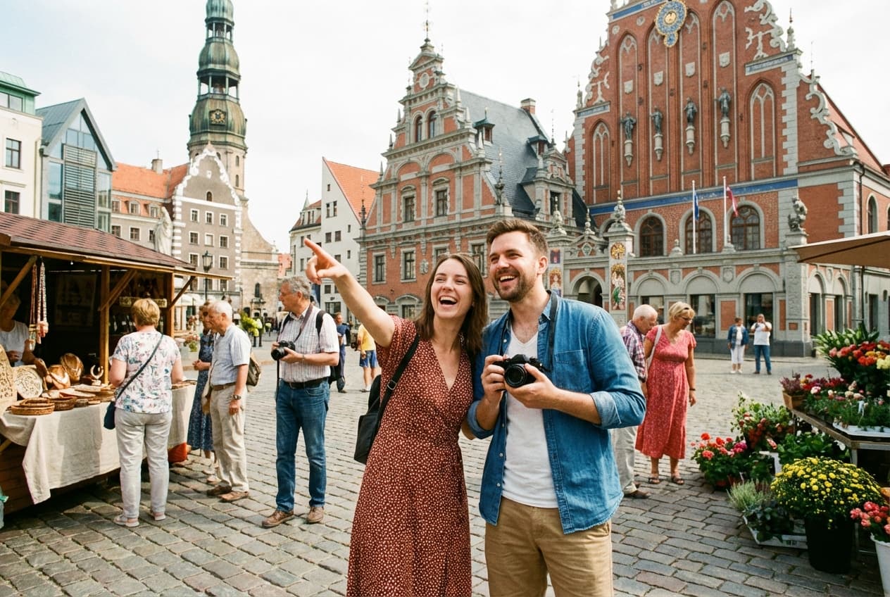 Romantic 3-Day Retreat in Riga for Couples