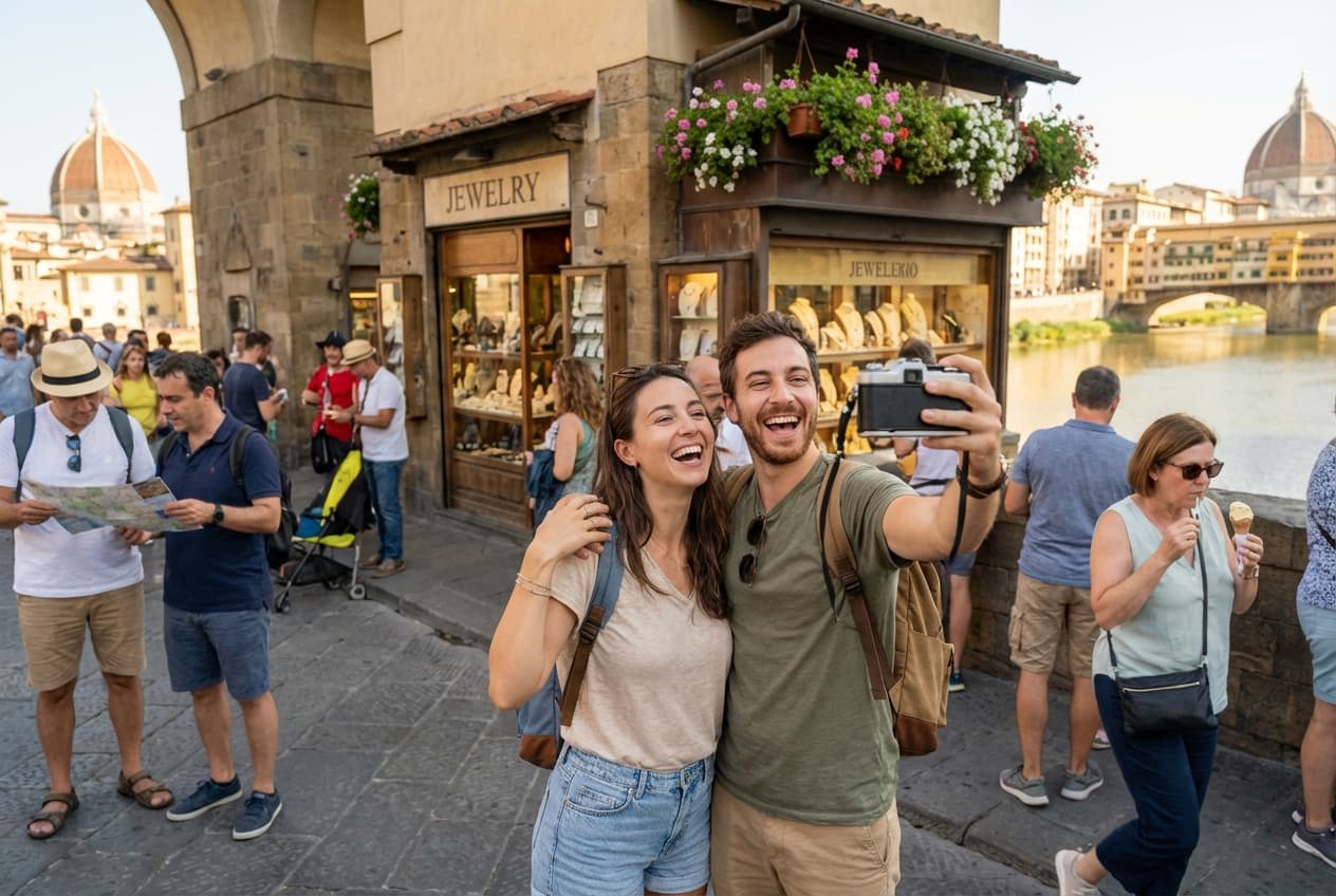 Romantic Florence in a Day — Viewpoints, Sunset & Cozy Evenings (December)