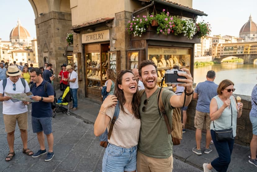 Romantic Florence in a Day — Viewpoints, Sunset & Cozy Evenings (December)