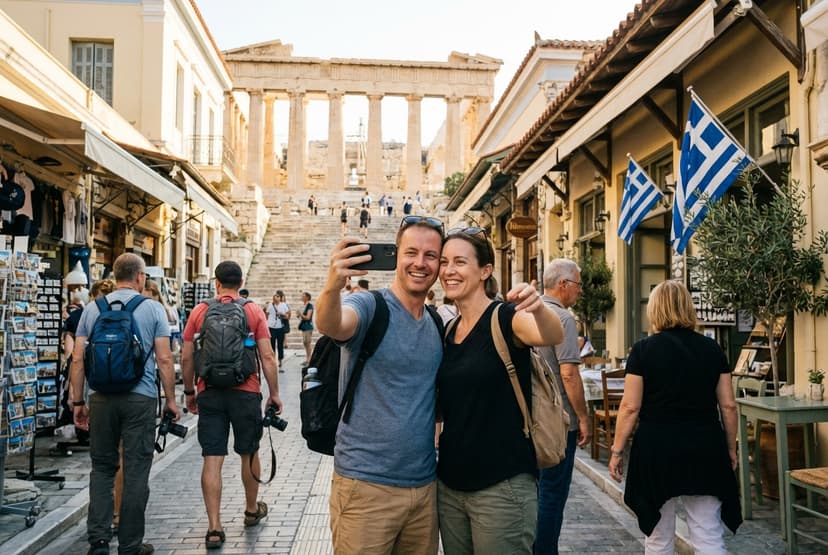 Romantic One-Day Athens: Acropolis, Anafiotika & Sunset on Lycabettus