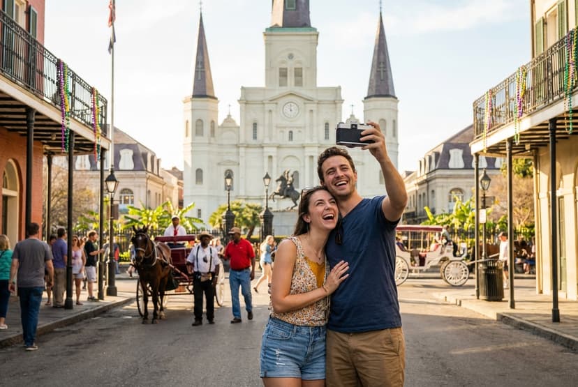 Romantic One-Day Escape in New Orleans