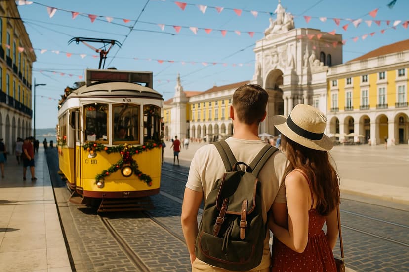 Romantic One-Day Lisbon: Pastéis, Art, Chiado Shopping & Sunset