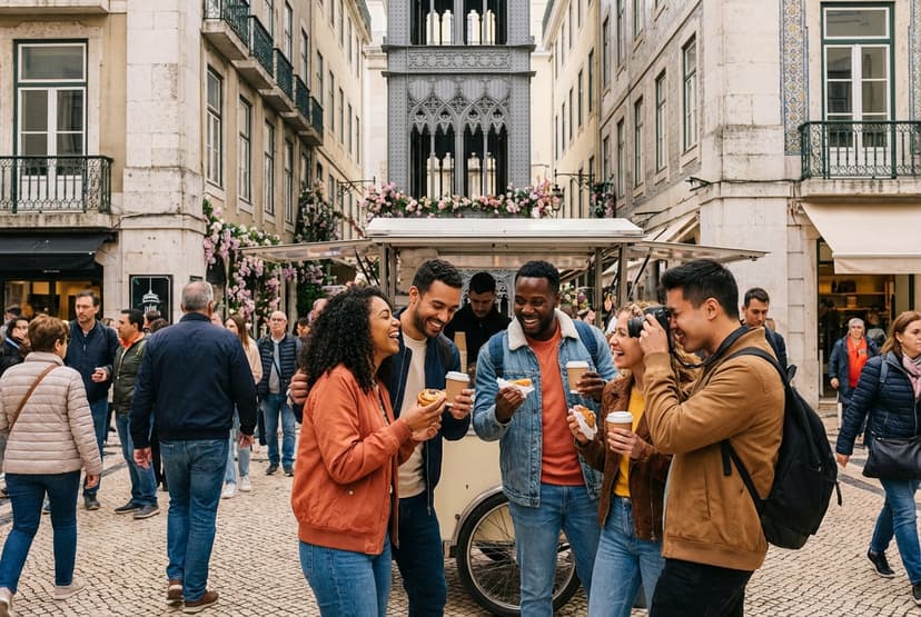 Romantic Rainy-Day Food Lovers' Itinerary in Lisbon (1 day)