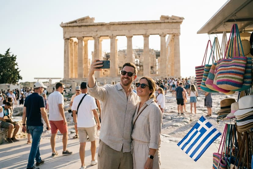 Romantic Winter Day in Athens: Acropolis, Plaka & Lycabettus Sunset