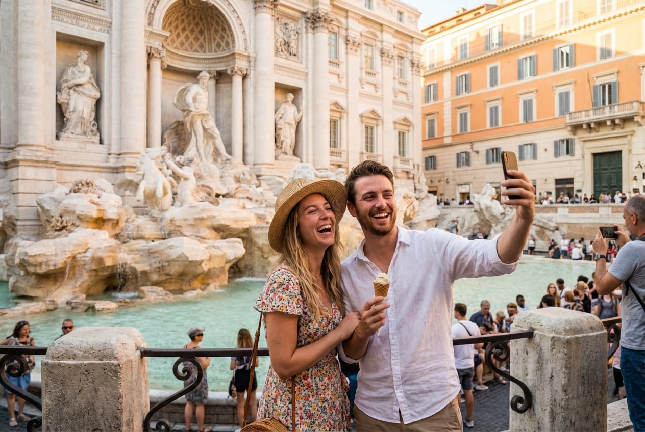 Rome in Bloom: 3 Romantic Days for Couples