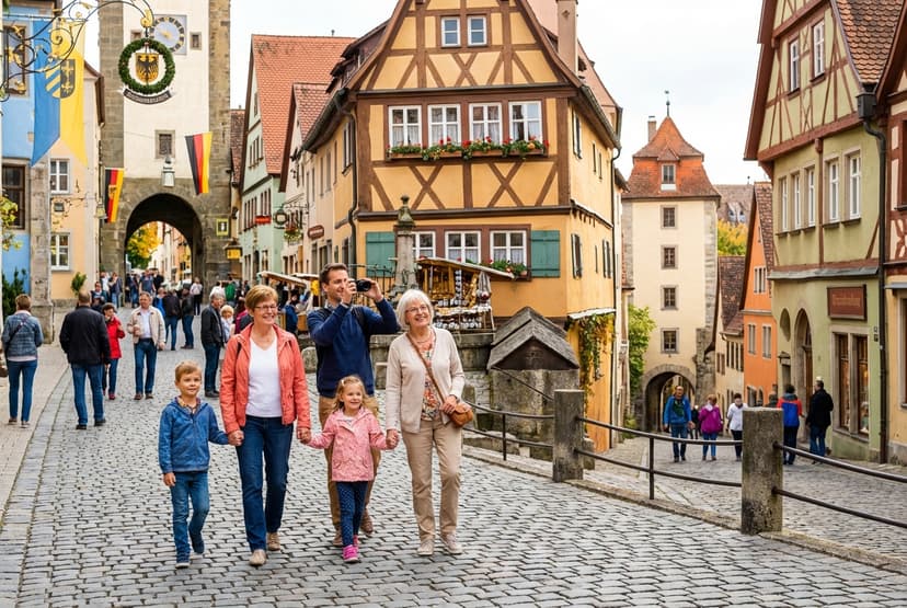 Rothenburg ob der Tauber — 1-Day Family-Friendly Visit (Spring)