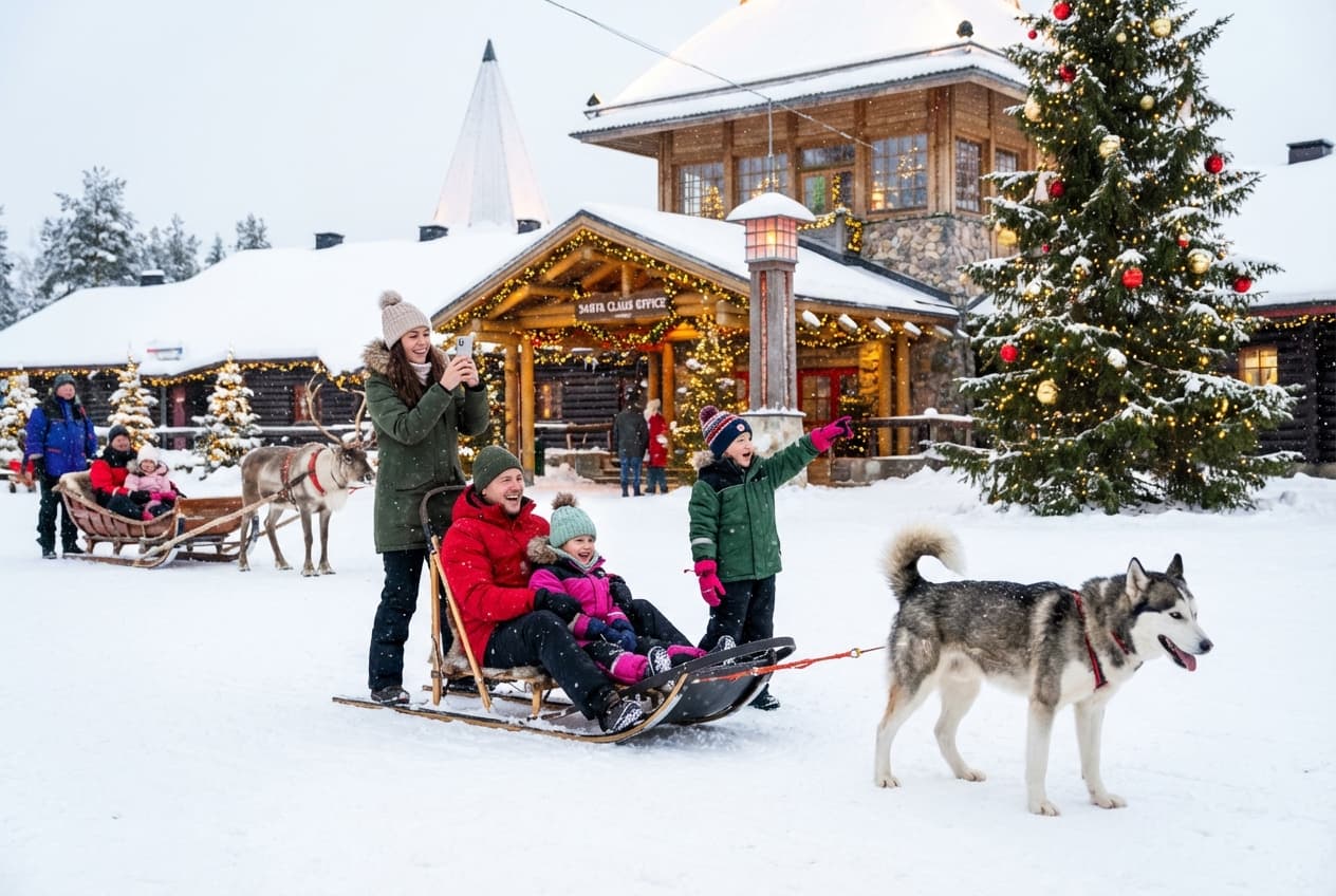 Rovaniemi in Winter: A 3-Day Family Christmas Adventure