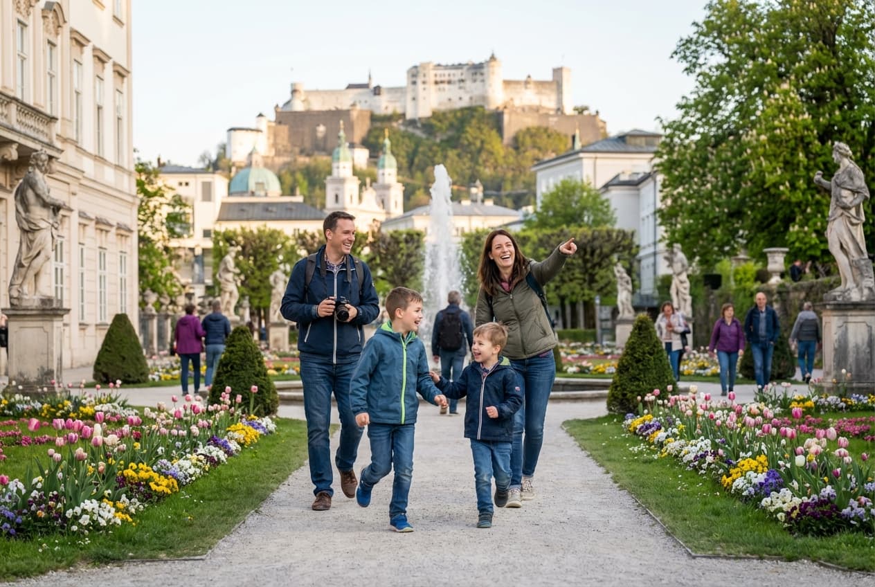 Salzburg in a Day — Family-friendly: Gardens, Fortress & Hands-on Science