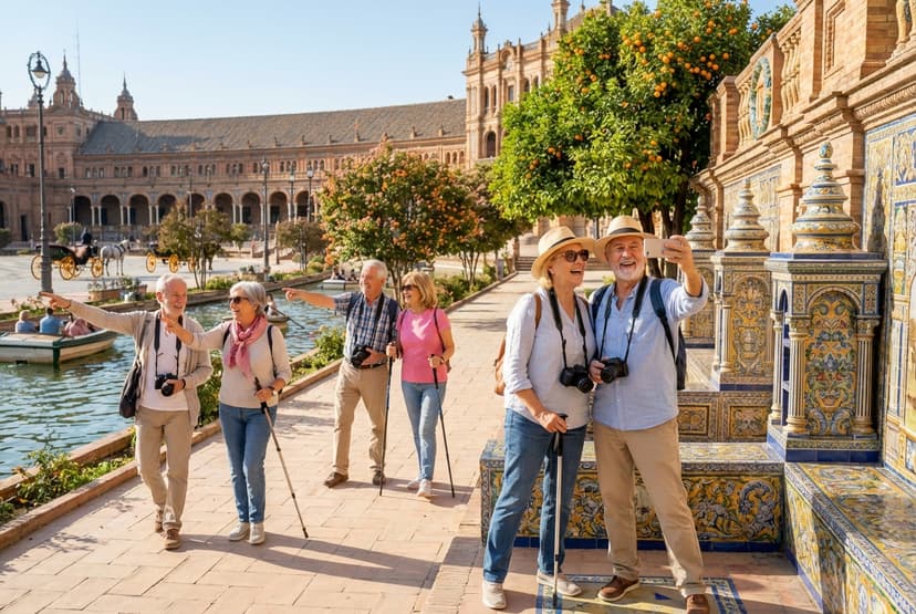Seville — 3‑Day Gentle Pace Itinerary for Seniors (Spring)