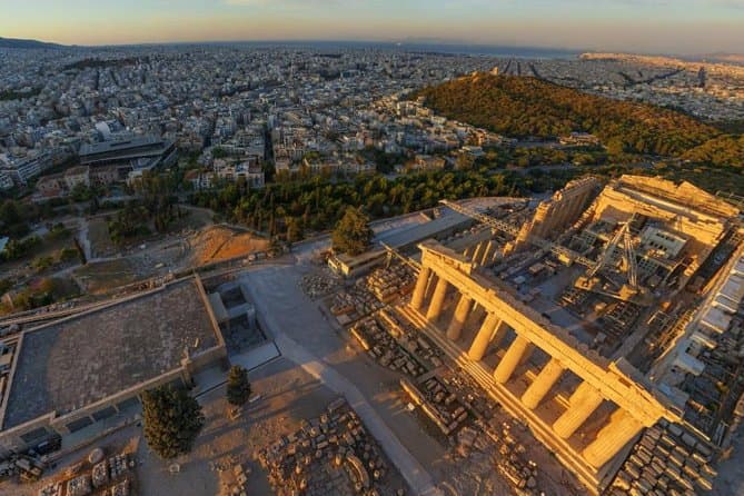 Skip the Line: Acropolis of Athens — Evening Couples Walking Tour