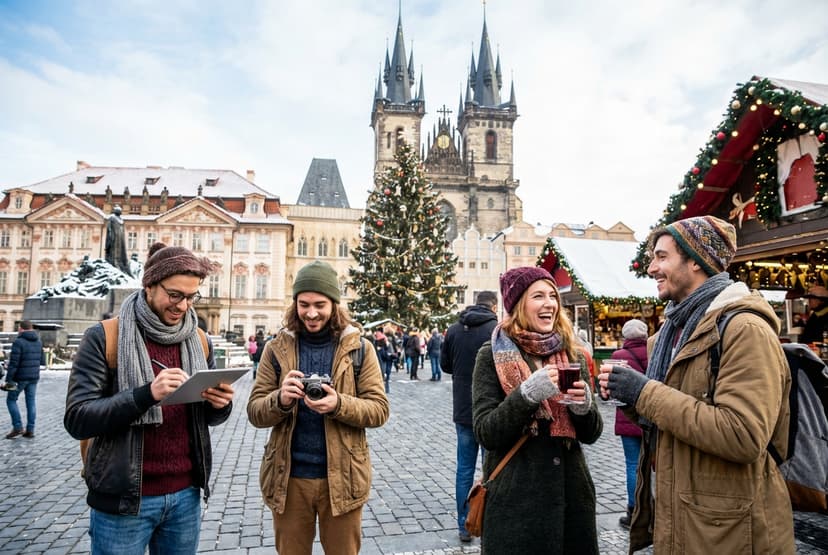 Snow‑dusted Prague: A 3‑Day Bohemian Christmas for Artists