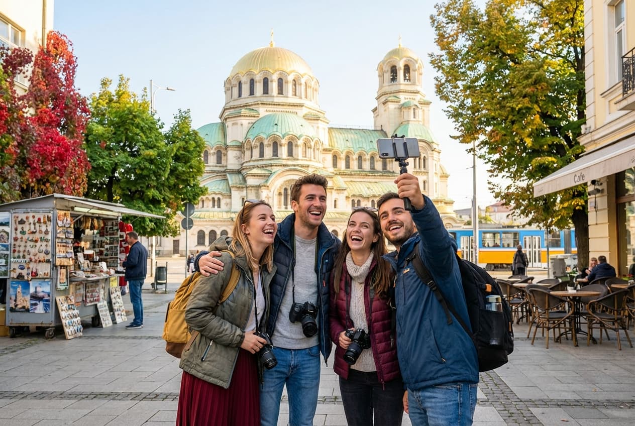 Sofia in a Day — Friends' Fun & Food Loop (Spring)