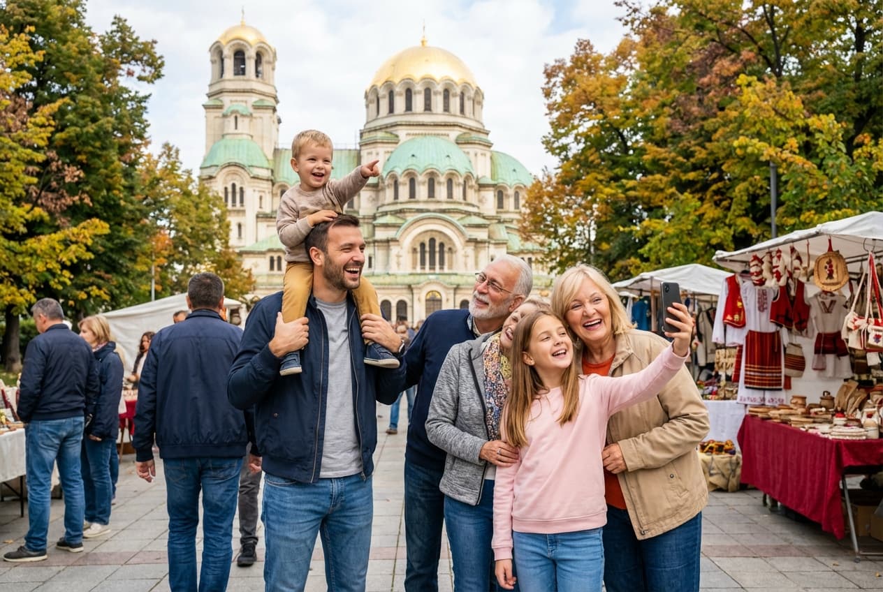 Sofia in Spring — 2-day family-friendly plan (May)