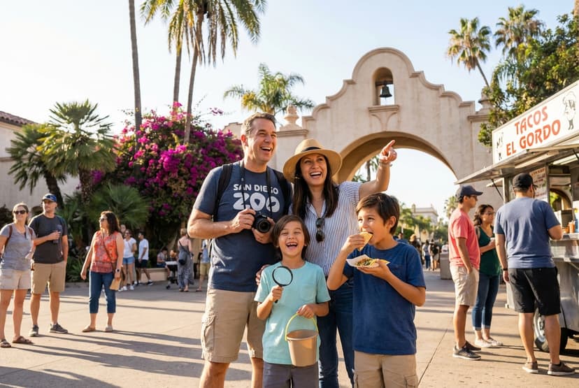 Sun‑kissed Zoo, Tidepool Play & Taco Trails — San Diego, Family Edition
