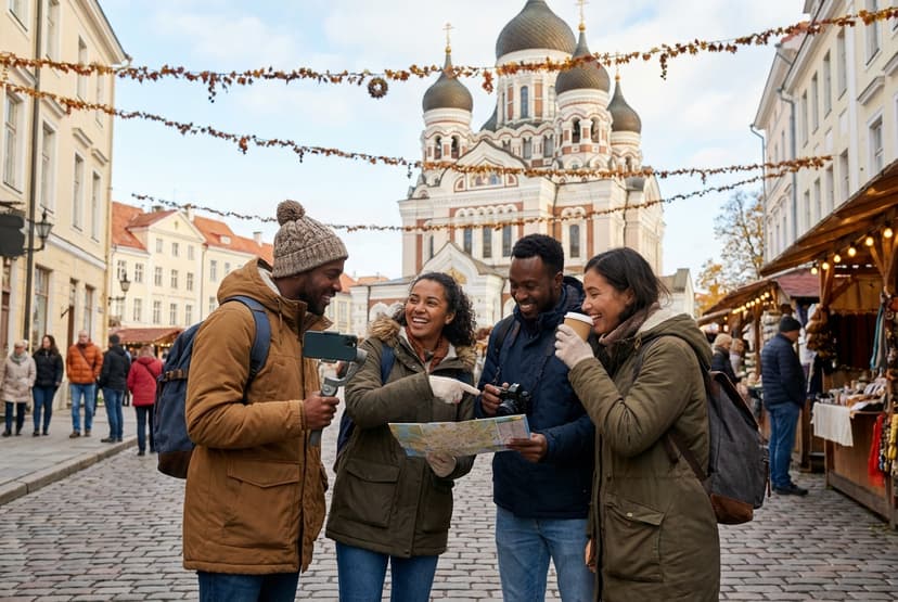 Tallinn in Two Days — Friends' Fun & Vibrant Weekend