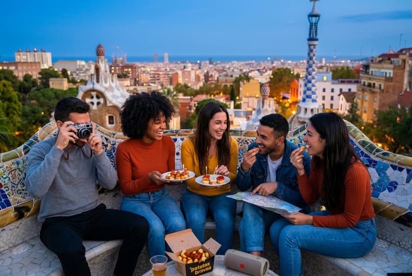 Tapas-to-Techno: Gaudí Twilights and Late-Night Rambles