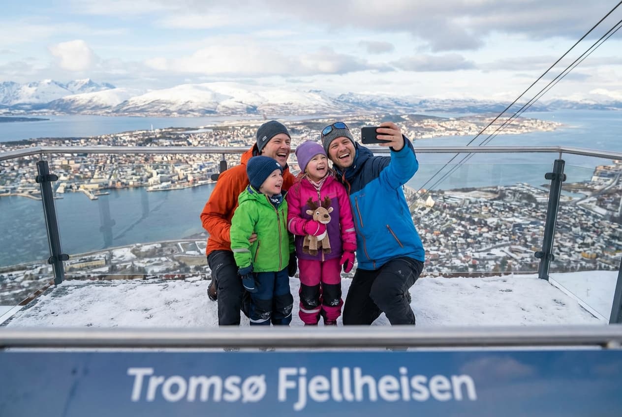 Tromsø with Kids — 2 Winter Days (Family-friendly, March)
